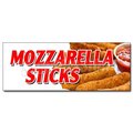 Signmission MOZZARELLA STICKS DECAL sticker marinara dipping fried hot cheese food, D-12 Mozzarella Sticks D-12 Mozzarella Sticks